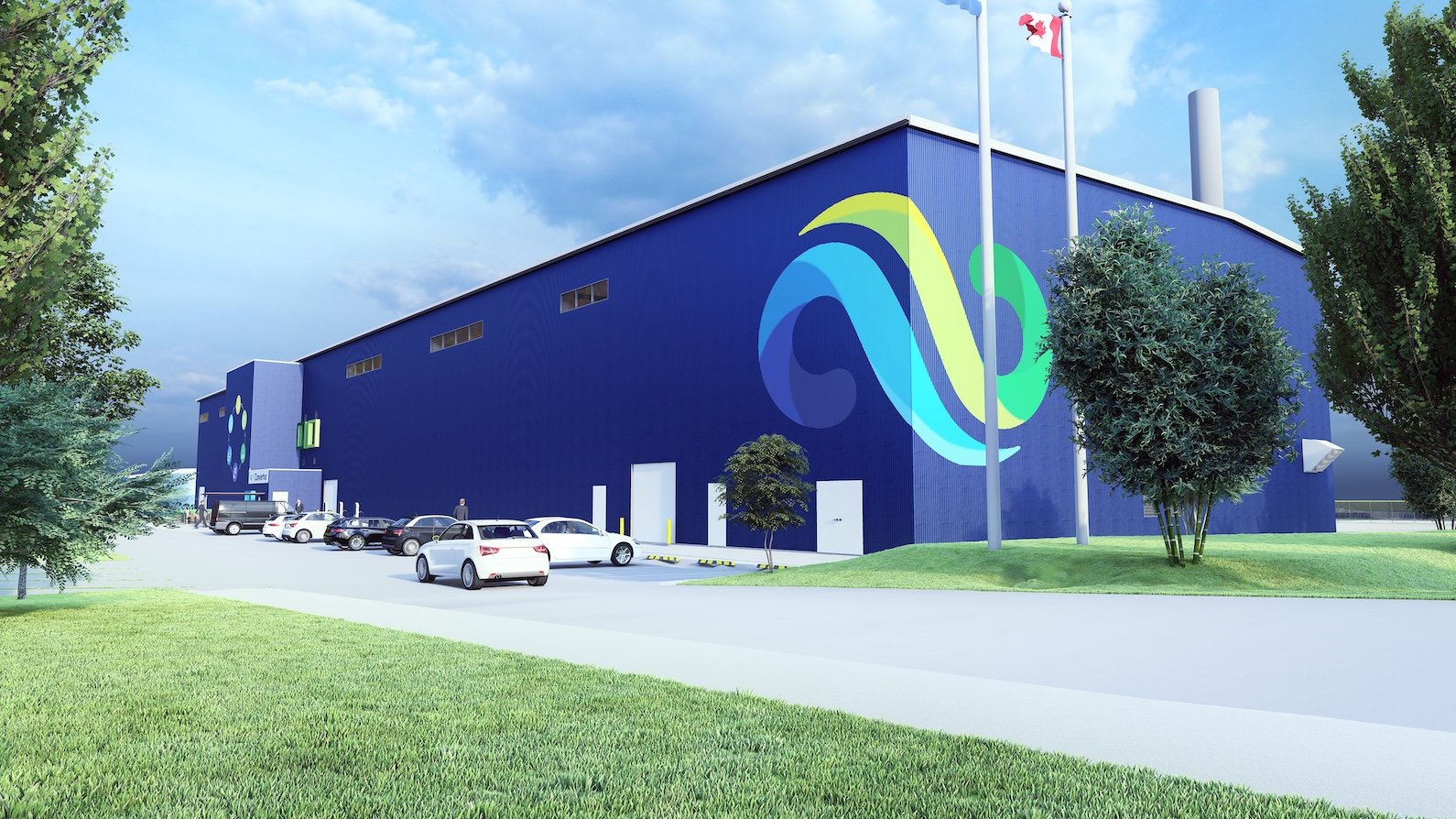 The Convertus York Biofuel Facility Exterior
