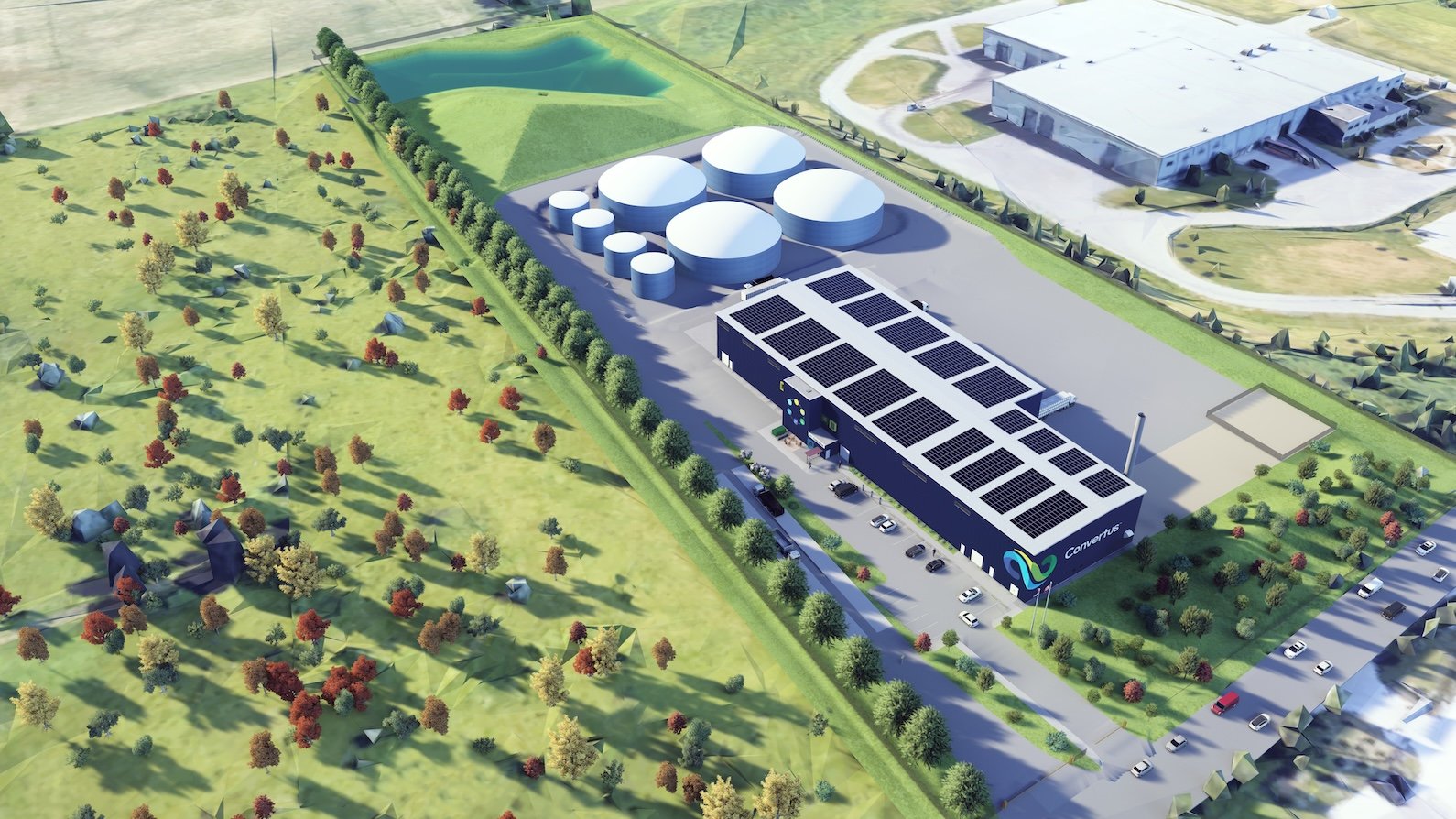Biofuel Facility in York Region Render